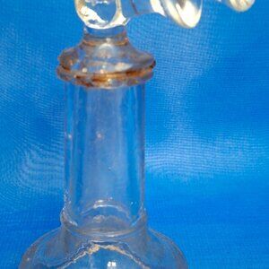 Vintage Candlestick Telephone Glass Candy Container